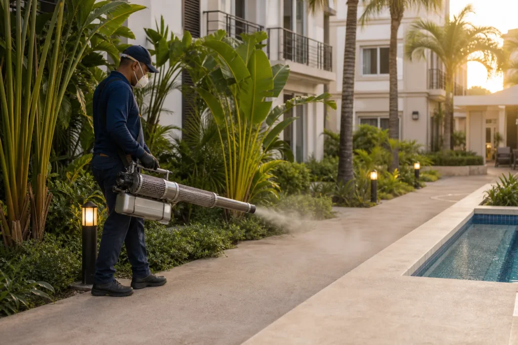 Control profesional de mosquitos y dengue en Santo Domingo — servicio certificado