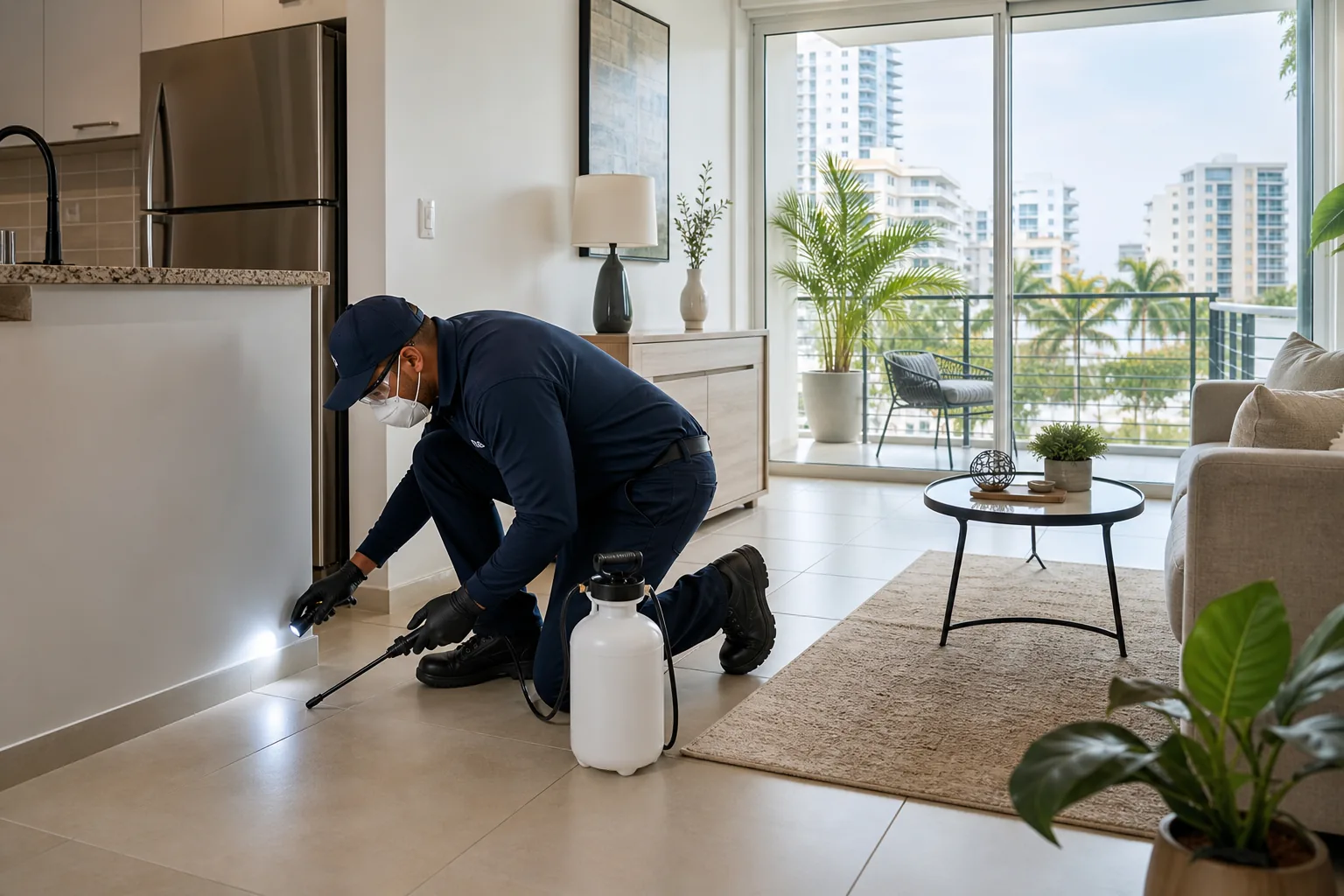 Fumigación de apartamento en Santo Domingo — eliminación de cucarachas y mosquitos